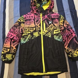 Hurley Multicolor Hooded Jacket